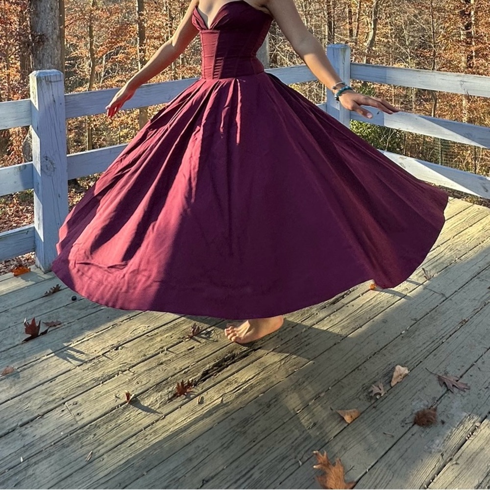￼ house of CB red dress